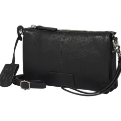 Burkely Soft Skylar Triple Pocket Zip black