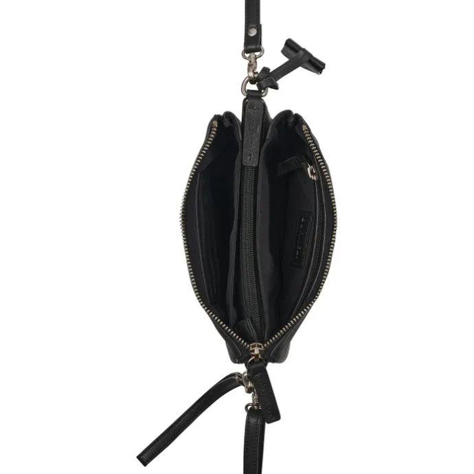 Burkely Soft Skylar Triple Pocket Zip black