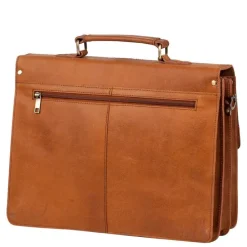 Burkely Vintage Dean Briefcase cognac