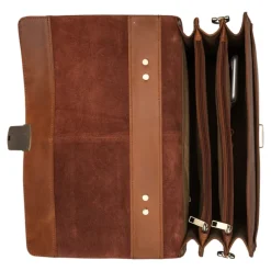 Burkely Vintage Dean Briefcase cognac