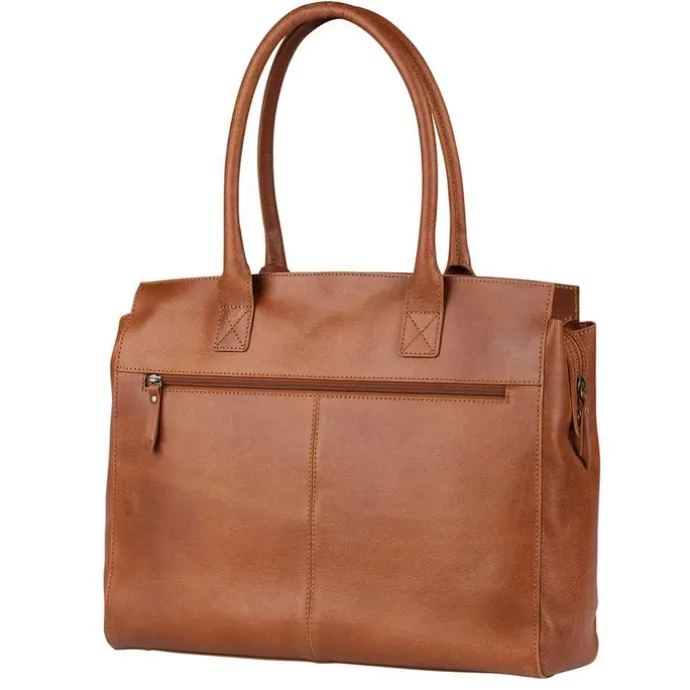 Burkely Vintage Doris Laptop Bag 15.6" cognac