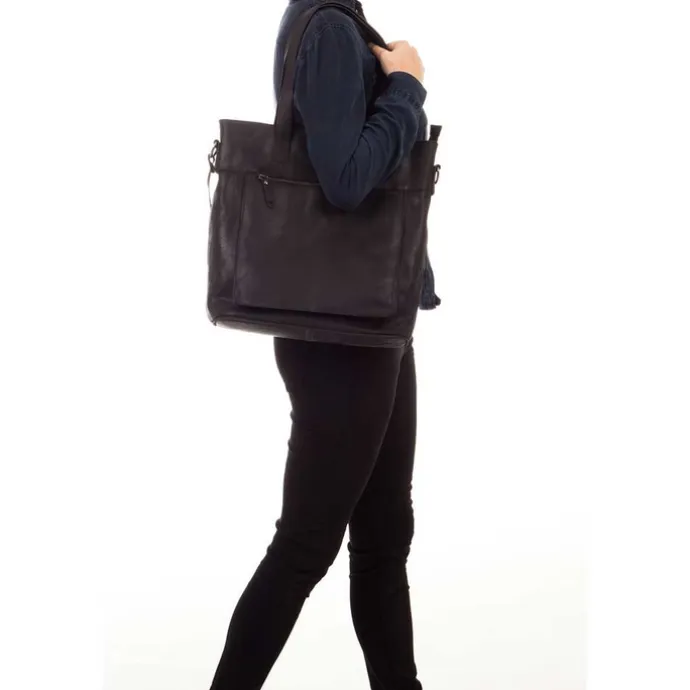 Burkely Vintage Jade Laptopshopper 14" black