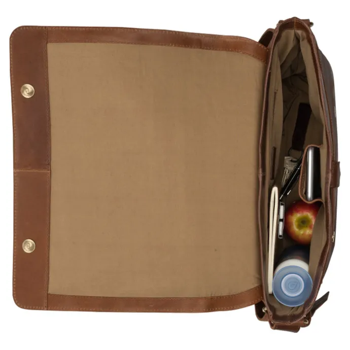 Burkely Vintage Juul Messenger Bag cognac