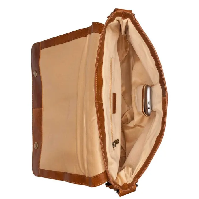 Burkely Vintage Juul Messenger Bag cognac