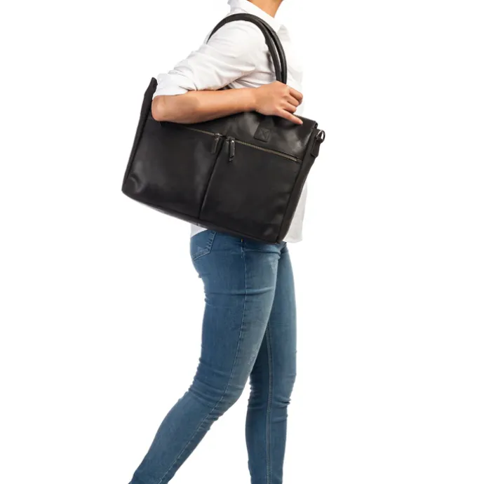 Burkely Vintage Valerie Laptop Bag 15" black