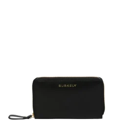 Burkely Vintage Veda Medium Zip Around Wallet black