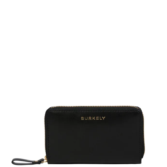 Burkely Vintage Veda Medium Zip Around Wallet black