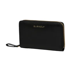 Burkely Vintage Veda Medium Zip Around Wallet black