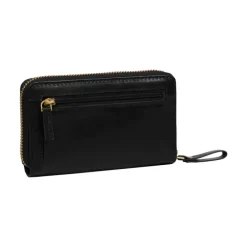 Burkely Vintage Veda Medium Zip Around Wallet black