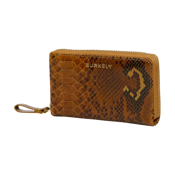 Burkely Vintage Veda Medium Zip Around Wallet python