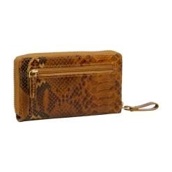 Burkely Vintage Veda Medium Zip Around Wallet python