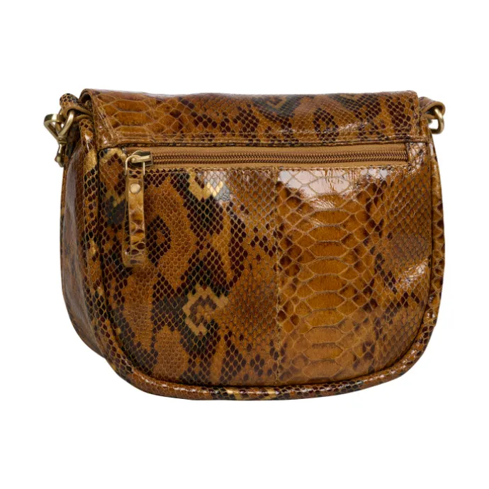 Burkely Vintage Veda Satchel Bag python