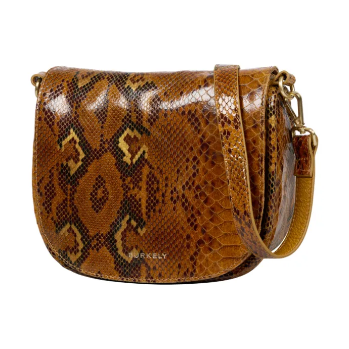 Burkely Vintage Veda Satchel Bag python