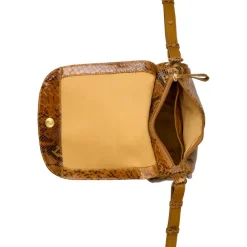 Burkely Vintage Veda Satchel Bag python