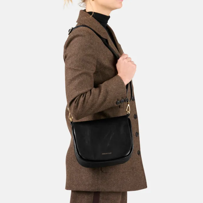 Burkely Vintage Veda Satchel Bag black
