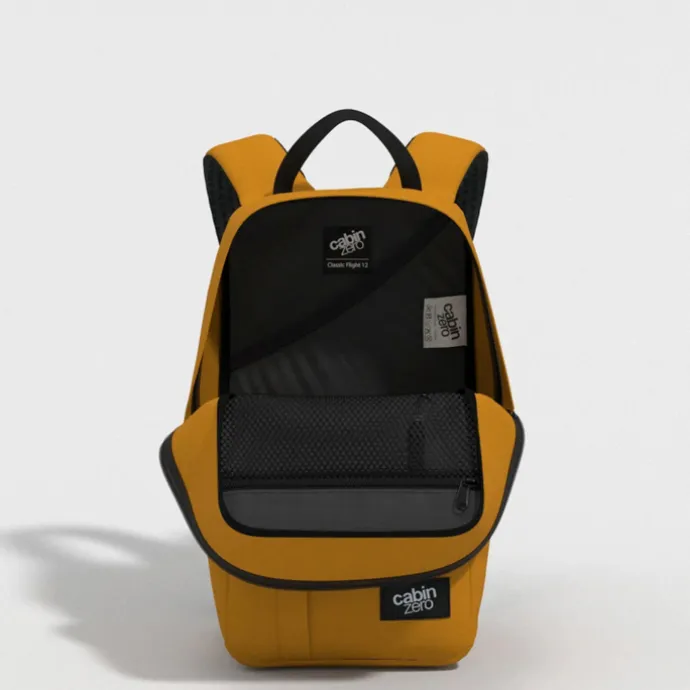 CabinZero Classic Flight Bag 12L Backpack orange chill