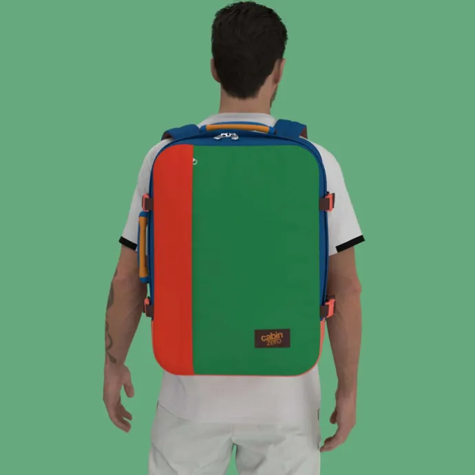 CabinZero Classic 44L Ultra Light Cabin Bag tropical blocks