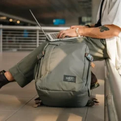 CabinZero Classic 28L Ultra Light Cabin Bag Tech georgian khaki