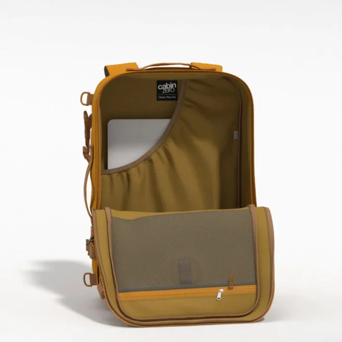 CabinZero Classic Plus 42L orange chill
