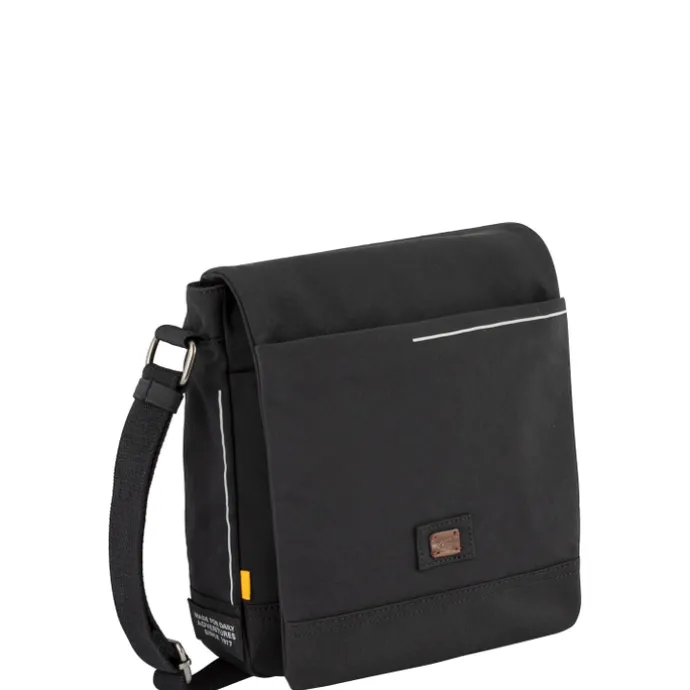 Camel Active City Flap Bag M Top Zip black
