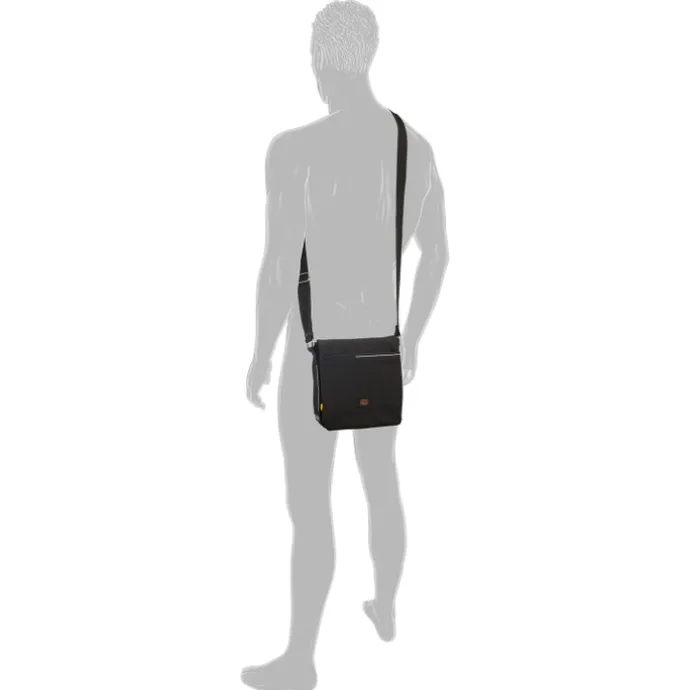 Camel Active City Flap Bag M Top Zip black