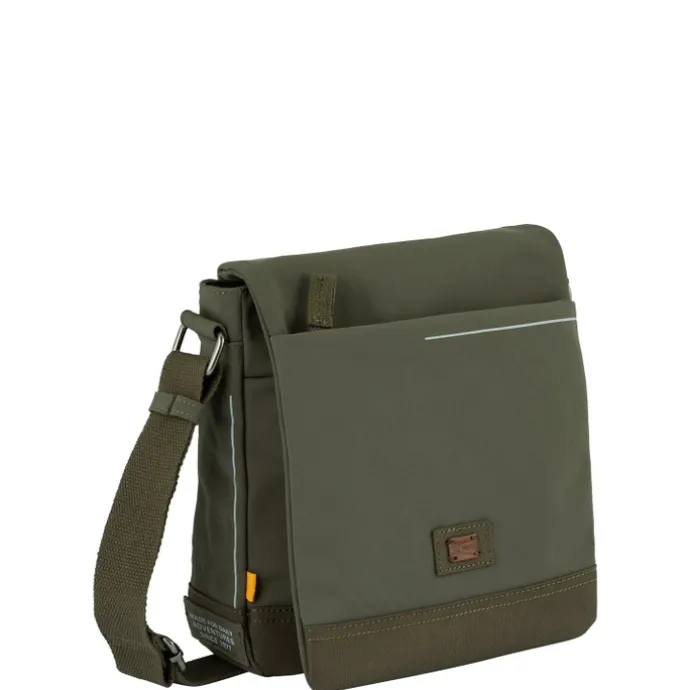 Camel Active City Flap Bag M Top Zip khaki