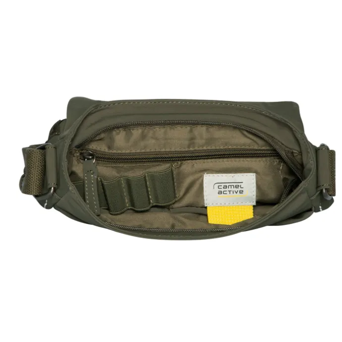Camel Active City Flap Bag M Top Zip khaki