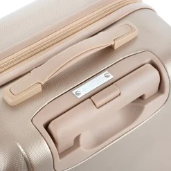 CarryOn Skyhopper 4 Wiel Trolley 55 + Beautycase Set champagne