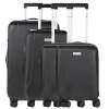 CarryOn Skyhopper 4-Delige Kofferset S/S/M/L black