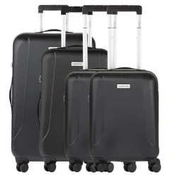 CarryOn Skyhopper 4-Delige Kofferset S/S/M/L black