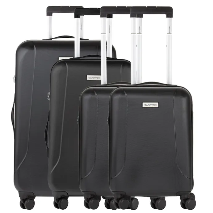 CarryOn Skyhopper 4-Delige Kofferset S/S/M/L black