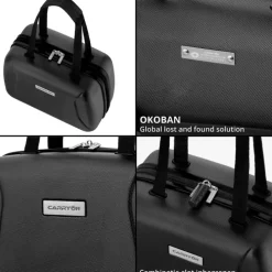 CarryOn Skyhopper 4-Delige Kofferset Beautycase/S/M/L black