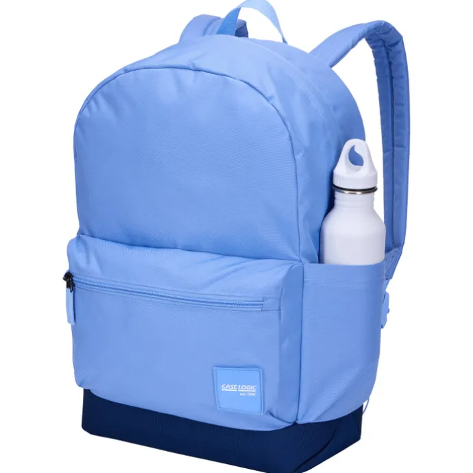 Case Logic Campus Commence Recycled Backpack 24L glowing blue