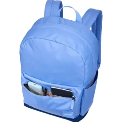 Case Logic Campus Commence Recycled Backpack 24L glowing blue