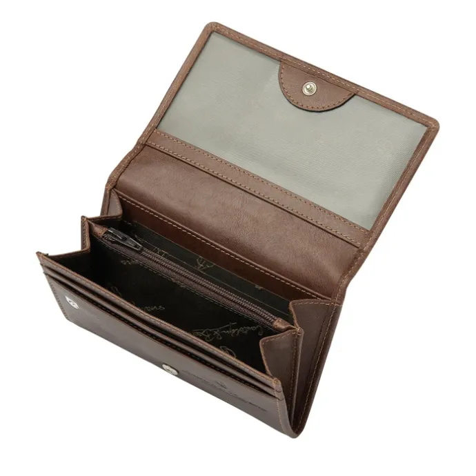 Castelijn & Beerens Canyon Continental Wallet mocca