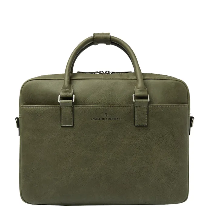 Castelijn & Beerens Carisma Laptopbag 15.6" dark military