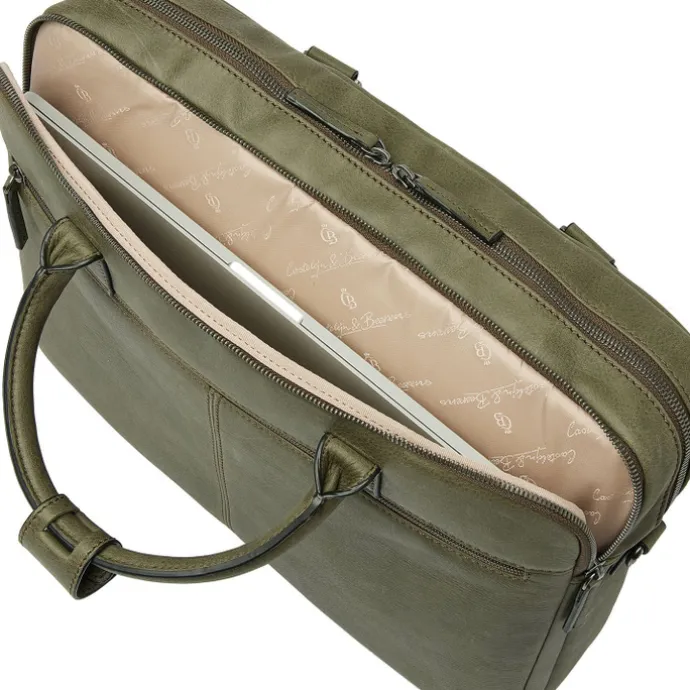 Castelijn & Beerens Carisma Laptopbag 15.6" dark military