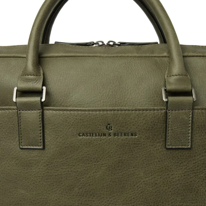 Castelijn & Beerens Carisma Laptopbag 15.6" dark military