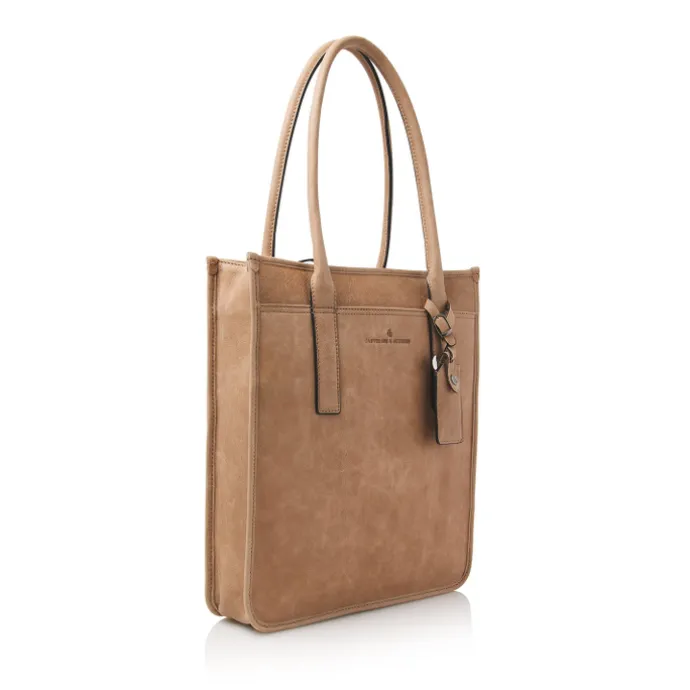 Castelijn & Beerens Carisma Laptop Shopper 15.6" RFID beige