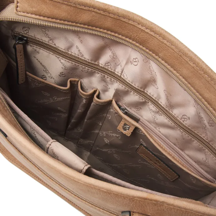 Castelijn & Beerens Carisma Laptop Shopper 15.6" RFID beige