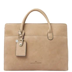 Castelijn & Beerens Carisma Laptopbag 15.6" beige