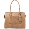 Castelijn & Beerens Carisma Laptoptas 15.6" + Tablet RFID beige