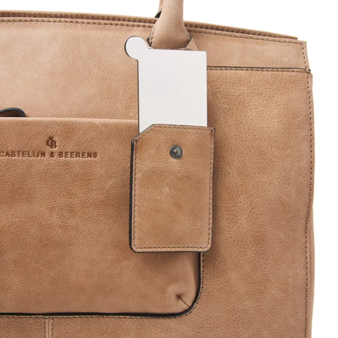Castelijn & Beerens Carisma Laptoptas 15.6" + Tablet RFID beige