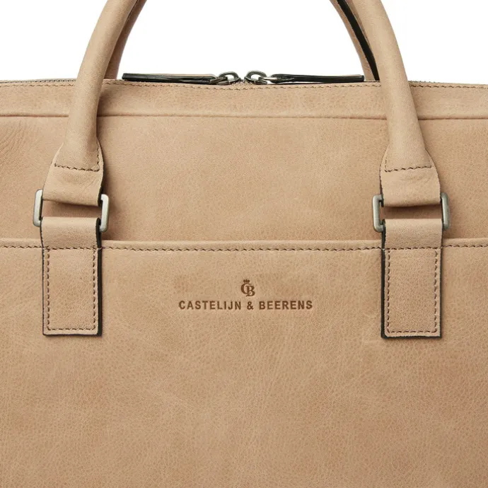 Castelijn & Beerens Carisma Laptopbag 15.6" beige