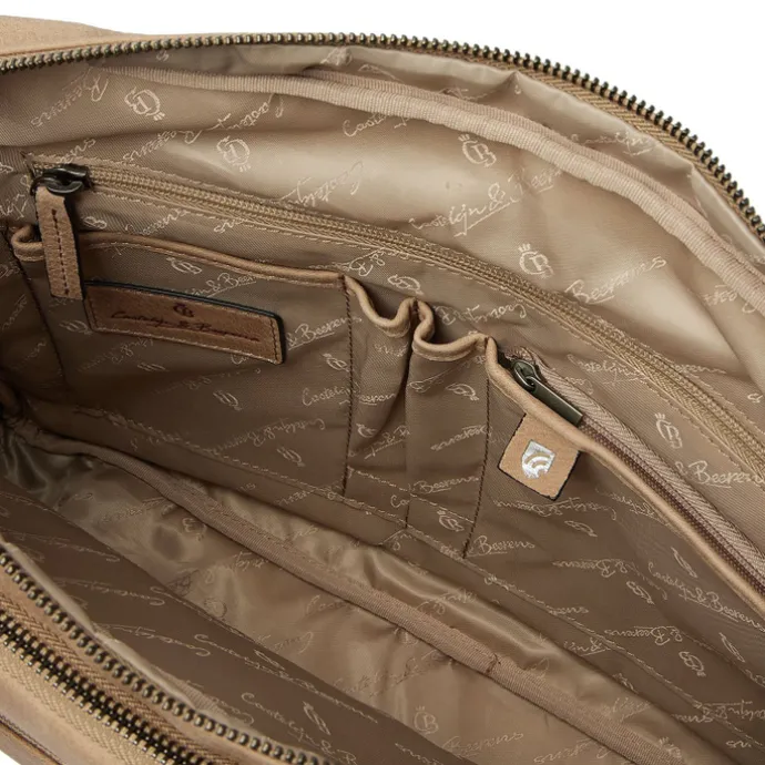 Castelijn & Beerens Carisma Laptopbag 15.6" beige