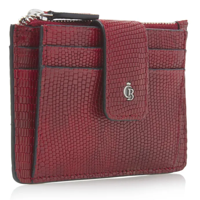Castelijn & Beerens Donna Mini Wallet 7 Pasjes RFID rood