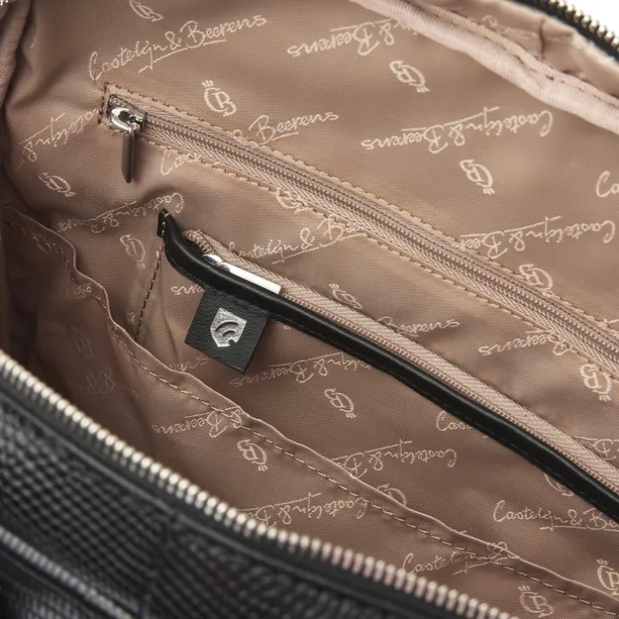 Castelijn & Beerens Donna Hanne Backpack 15.6" RFID zwart