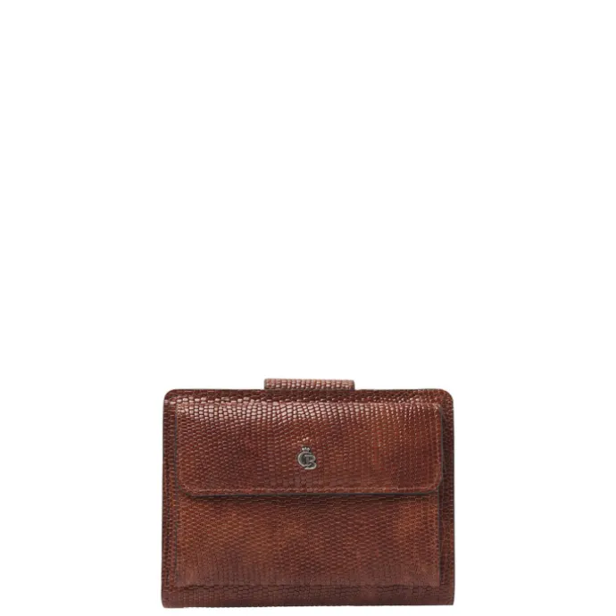 Castelijn & Beerens Donna Damesportemonnee 6 Pasjes RFID cognac