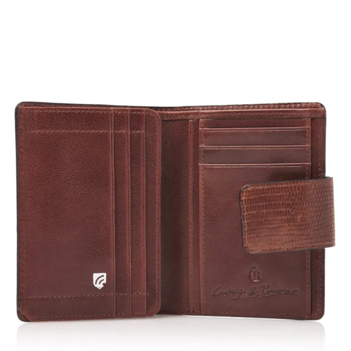 Castelijn & Beerens Donna Damesportemonnee 6 Pasjes RFID cognac