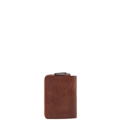 Castelijn & Beerens Donna Damesportemonnee Ritsvak 4 Pasjes RFID cognac